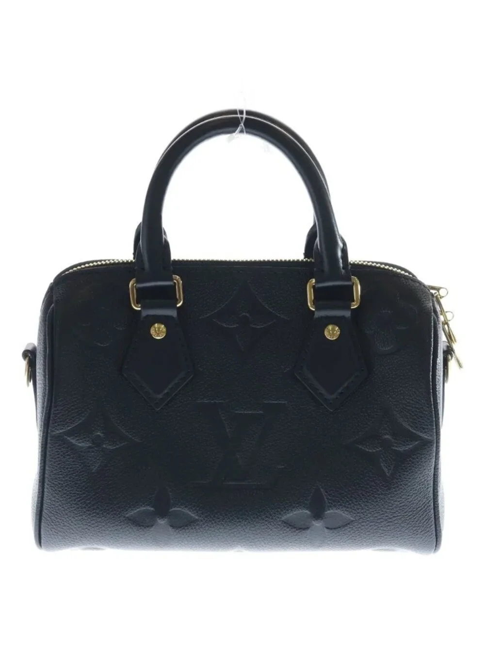 Louis Vuitton Monogram Empreinte Speedy Bandouliere 20 Strike Key Cadena Handbag